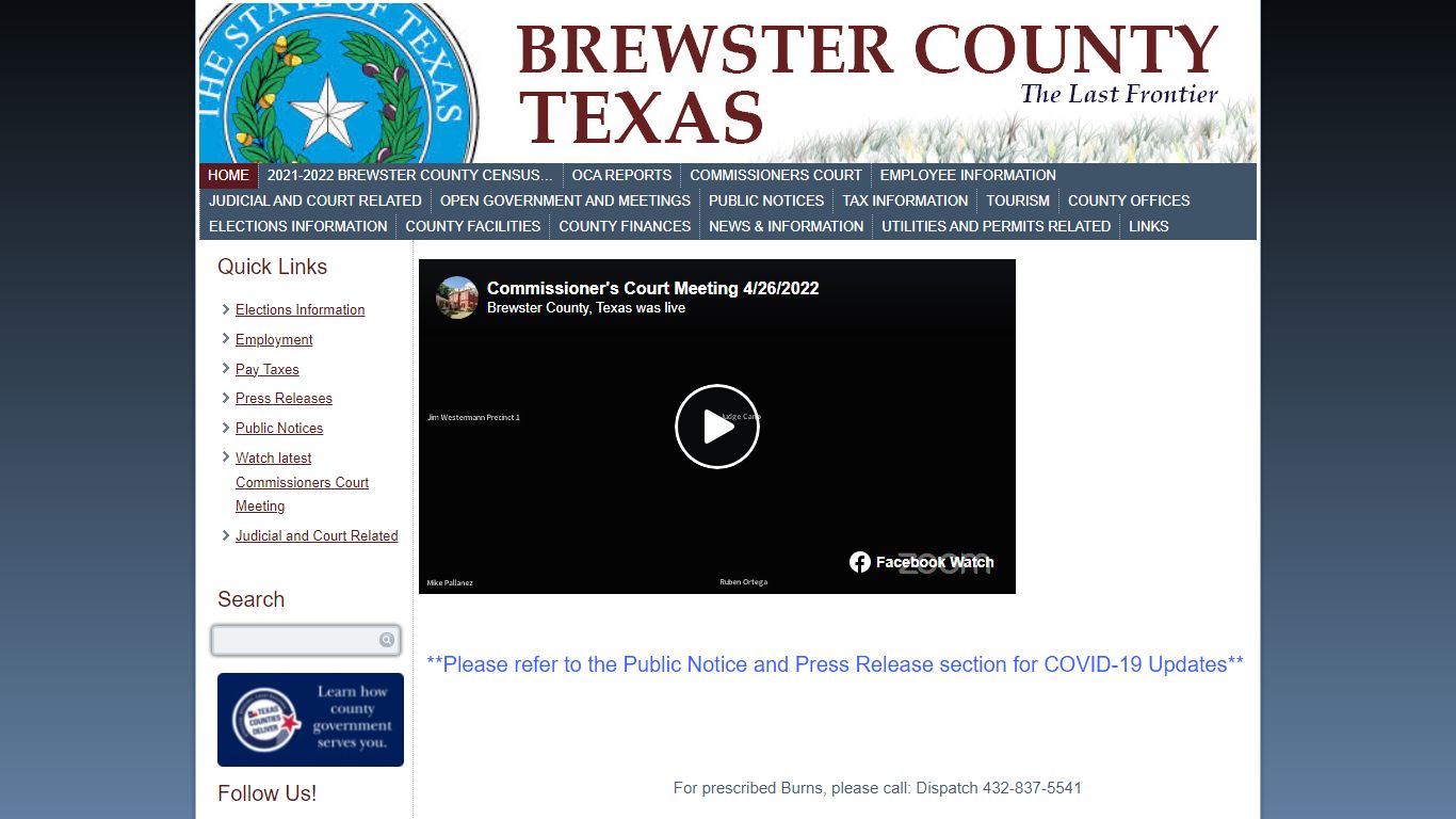 Brewster County – Texas